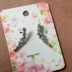 NWT Silver Starburst Earrings

Jewelry